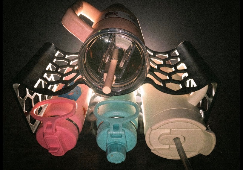 custom sized water cup storage